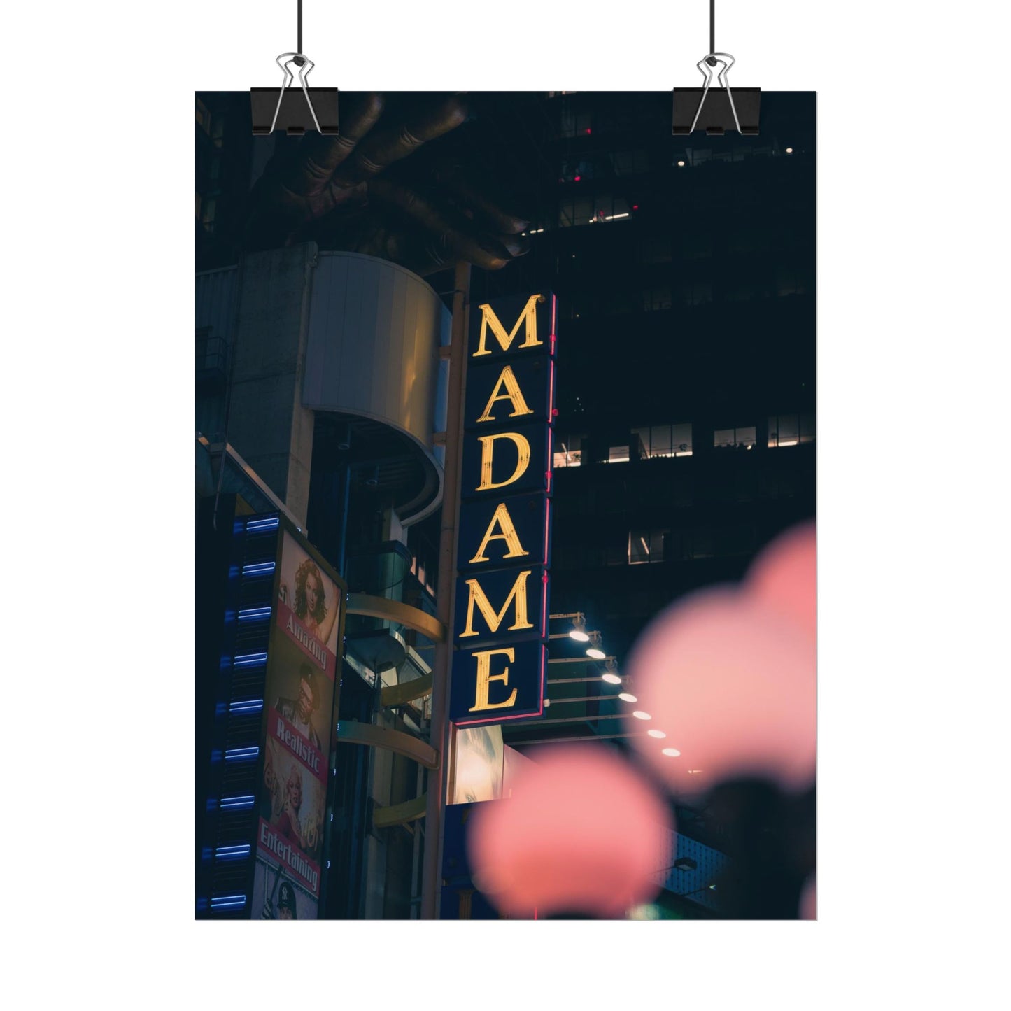 Madame on Broadway (Poster)