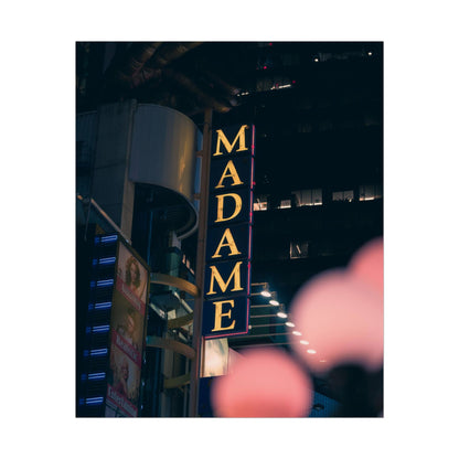 Madame on Broadway (Poster)