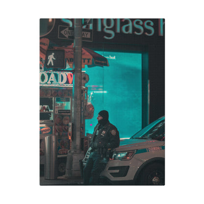 Cop In Times Square