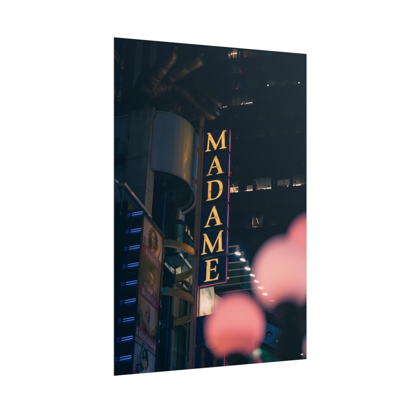 Madame on Broadway (Poster)