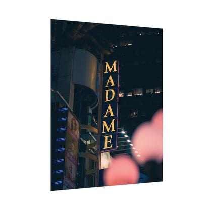 Madame on Broadway (Poster)