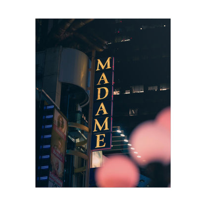 Madame on Broadway (Poster)