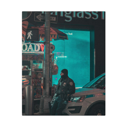 Cop In Times Square