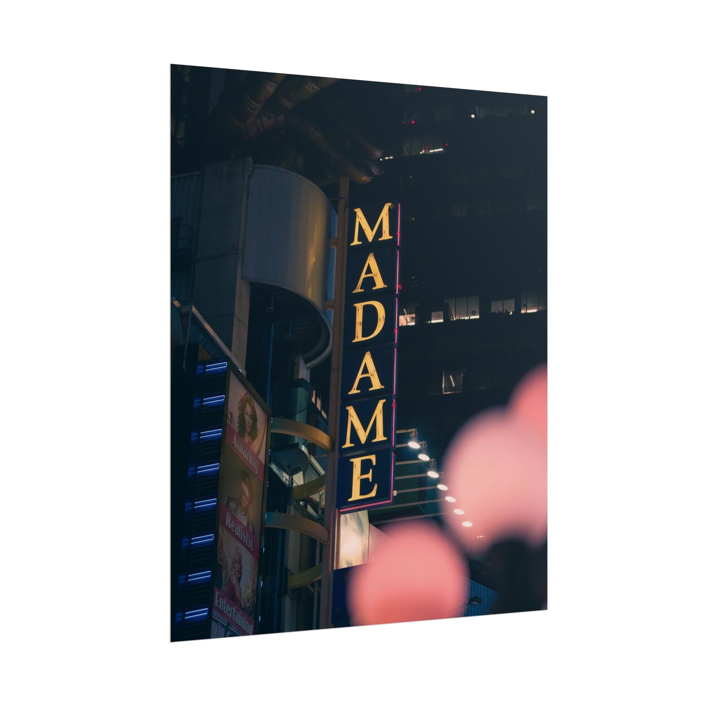 Madame on Broadway (Poster)