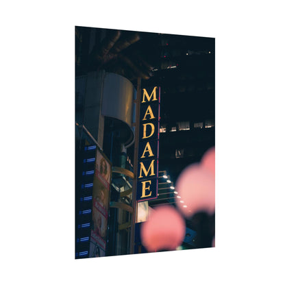 Madame on Broadway (Poster)