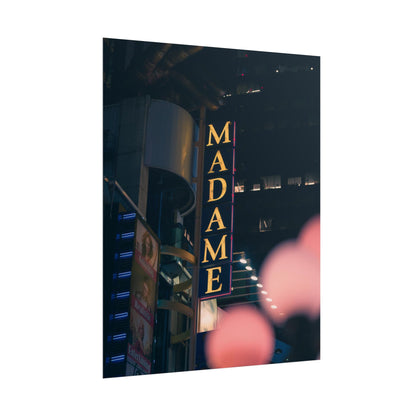 Madame on Broadway (Poster)