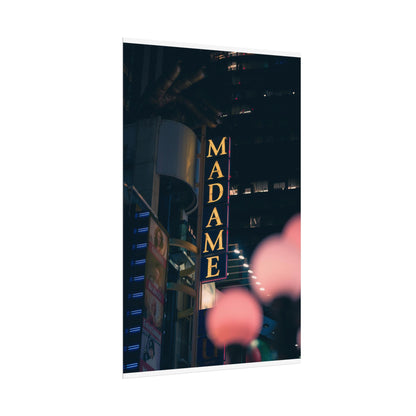 Madame on Broadway (Poster)