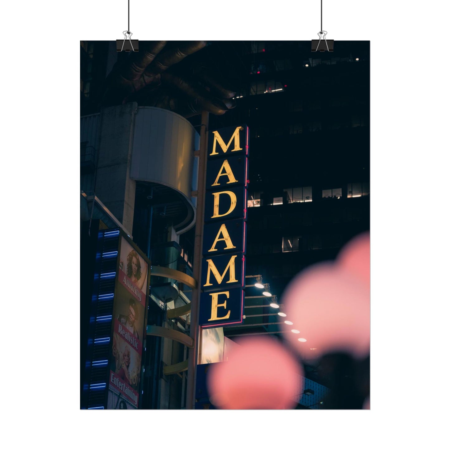 Madame on Broadway (Poster)