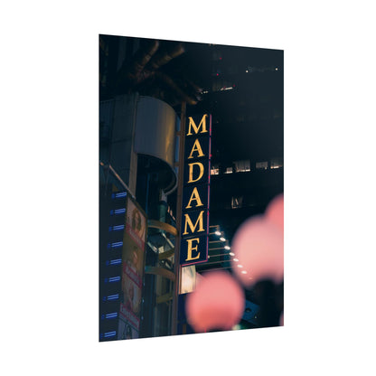 Madame on Broadway (Poster)