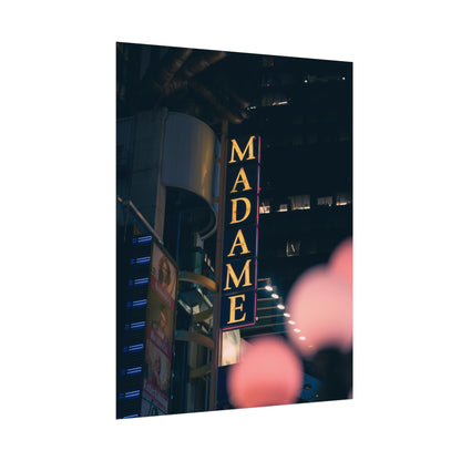 Madame on Broadway (Poster)