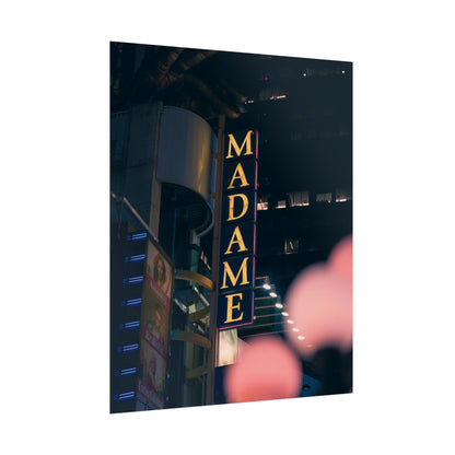 Madame on Broadway (Poster)