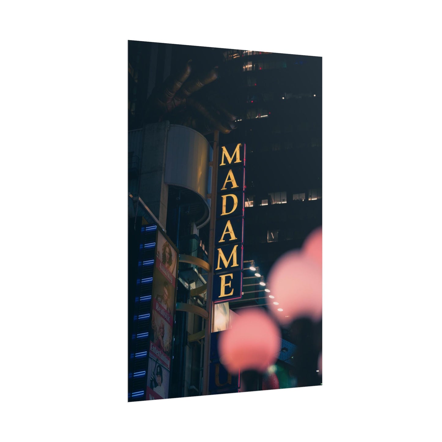 Madame on Broadway (Poster)