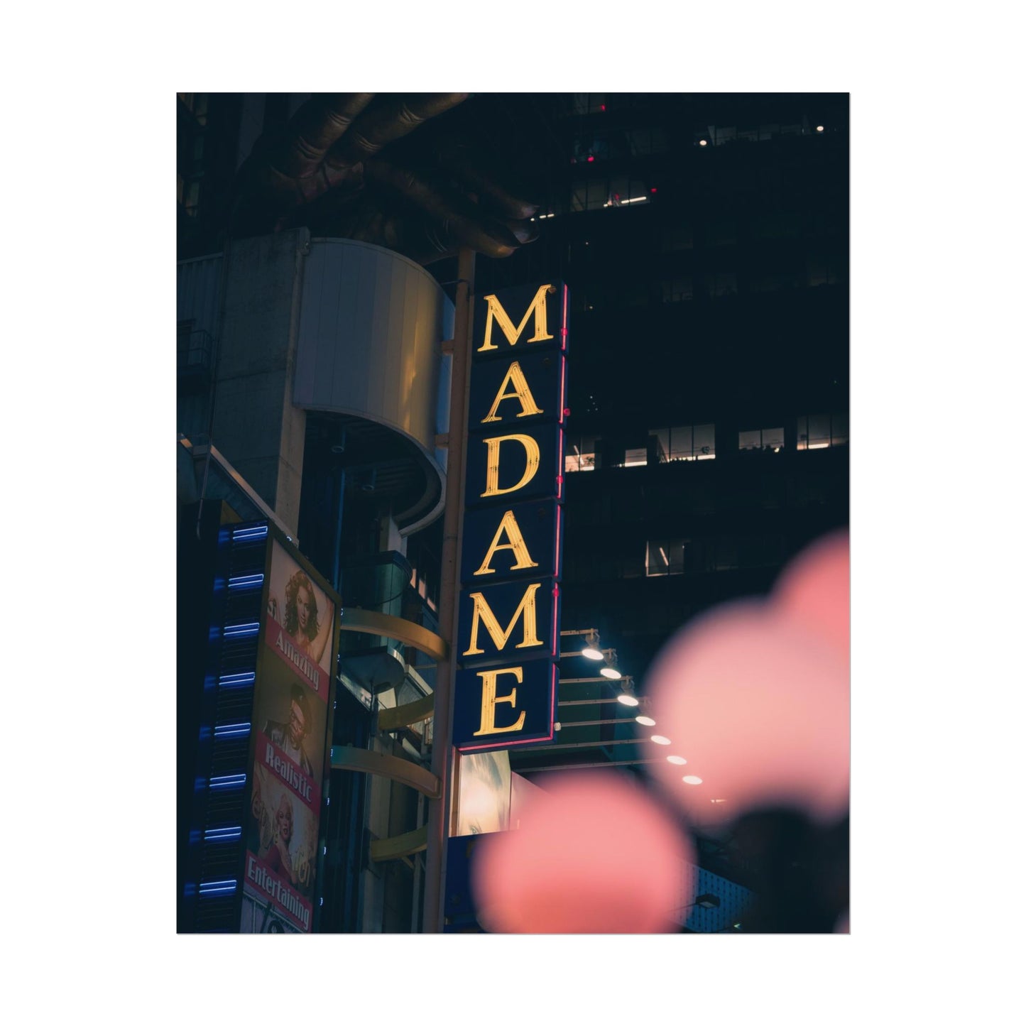 Madame on Broadway (Poster)