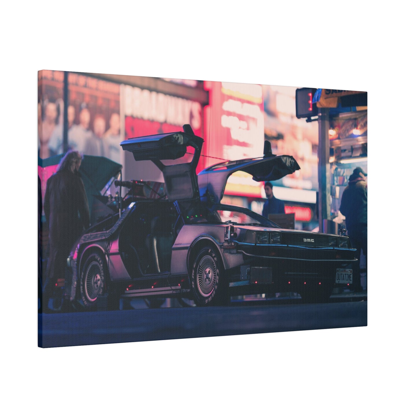 DeLorean in Times Square